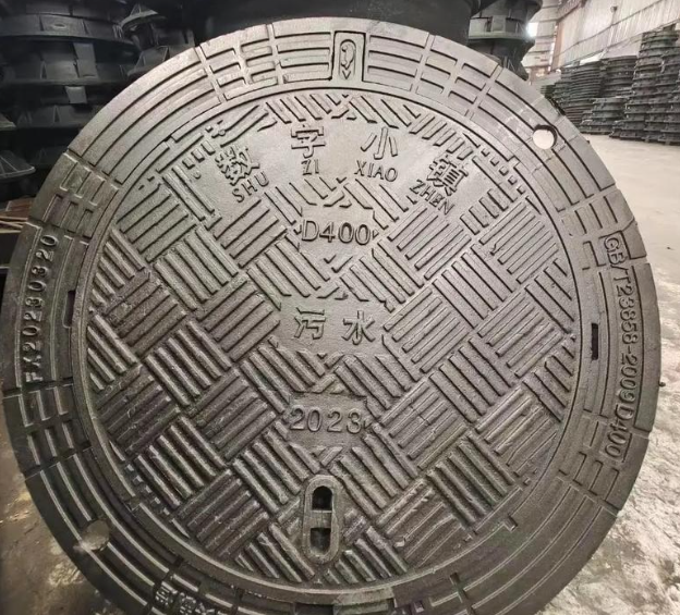 溧阳球墨铸铁防沉降井盖展示
